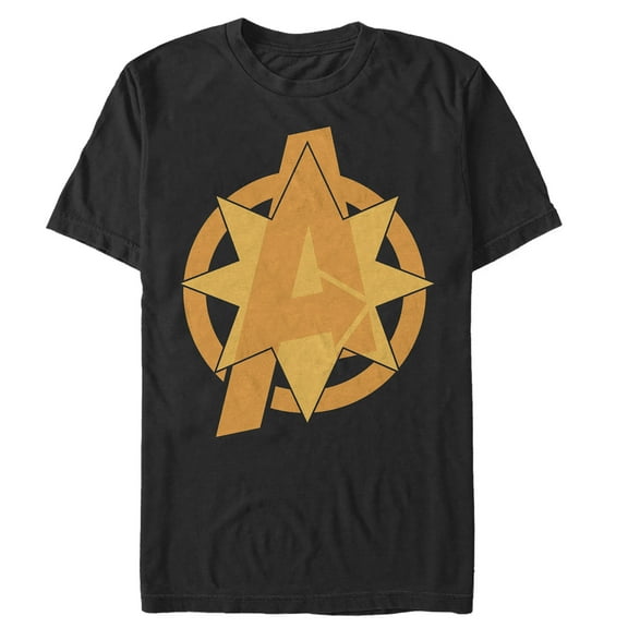 Men's Marvel Avengers: Endgame Comic Star Logo  Graphic Tee Black 5X Large