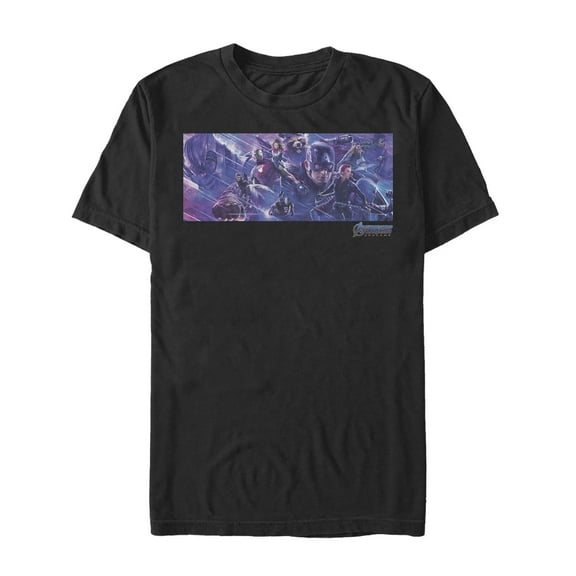 Men's Marvel Avengers: Endgame Epic Poster Graphic Tee Black Large