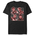thumbnail image 1 of Men's Marvel Avengers: Endgame Four Heroes Grid  Graphic Tee Black Medium, 1 of 4