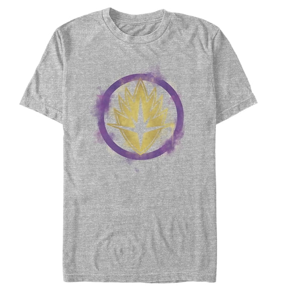 Men's Marvel Avengers: Endgame Smudge Guardians of the Galaxy Graphic Tee Athletic Heather X Large