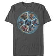 thumbnail image 1 of Men's Marvel Avengers: Endgame Hero Wheel Graphic Tee Charcoal Heather Small, 1 of 4