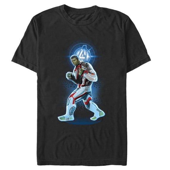 Men's Marvel Avengers: Endgame Hulk Quantum Ready Graphic Tee Black Medium