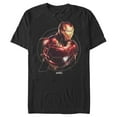thumbnail image 1 of Men's Marvel Avengers: Endgame Iron Man Portrait Graphic Tee Black X Large, 1 of 4