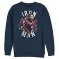 thumbnail image 1 of Men's Marvel Avengers: Endgame Iron Man Space Poster  Sweatshirt Navy Blue Large, 1 of 3