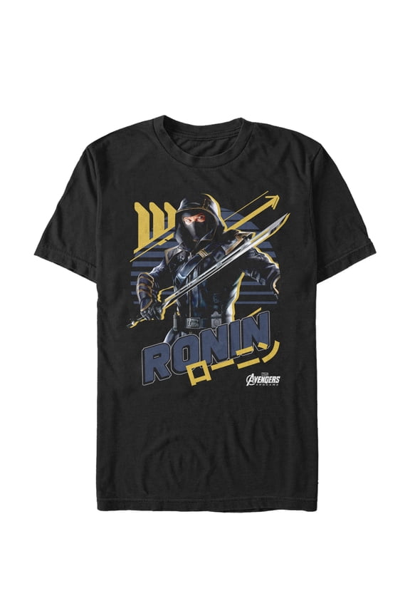 Men's Marvel Avengers: Endgame Ronin Profile Graphic Tee Black Small