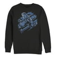 thumbnail image 1 of Men's Marvel Avengers: Endgame Smokey Captain America  Sweatshirt Black 2X Large, 1 of 3