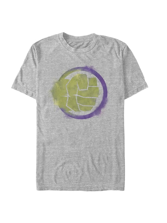 Men's Marvel Avengers: Endgame Smudged Hulk Graphic Tee Athletic Heather X Large