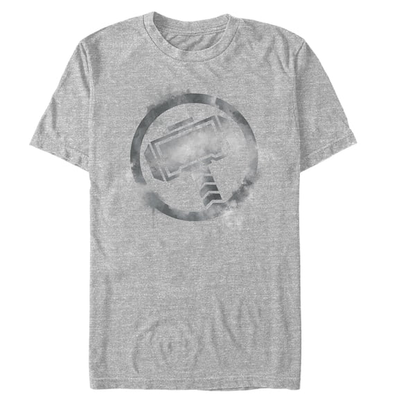 Men's Marvel Avengers: Endgame Smudged Thor Graphic Tee Athletic Heather X Large