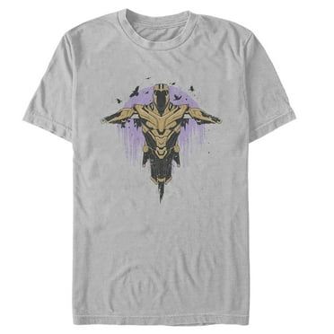 Men's Marvel Avengers: Endgame Thanos Flight  Graphic Tee Silver X Large