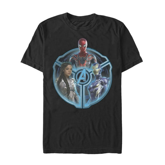 Men's Marvel Avengers: Endgame Trio  Graphic Tee Black 2X Large