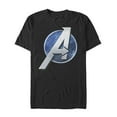 thumbnail image 1 of Men's Marvel Avengers Game Classic Logo  Graphic Tee Black X Large, 1 of 4