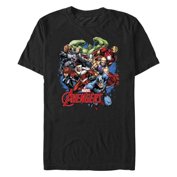 Men's Marvel Avengers Group Shot Graphic T-Shirt