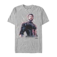 thumbnail image 1 of Men's Marvel Avengers: Infinity War Captain America Streak Graphic Tee Athletic Heather Medium, 1 of 4