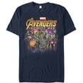thumbnail image 1 of Men's Marvel Avengers: Infinity War Character Shot  Graphic Tee Navy Blue Medium, 1 of 4