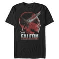thumbnail image 1 of Men's Marvel Avengers: Infinity War Falcon Portrait Graphic Tee Black 3X Large, 1 of 4