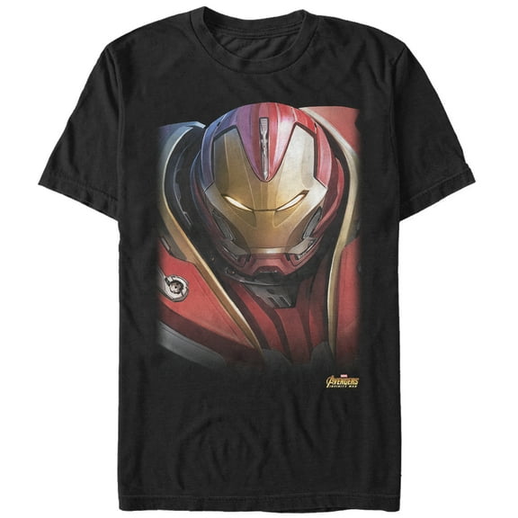 Men's Marvel Avengers: Infinity War Hulkbuster Graphic Tee Black Large