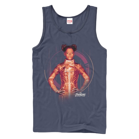 Men's Marvel Avengers: Infinity War Shuri Tech  Tank Top Navy Blue Small