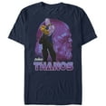thumbnail image 1 of Men's Marvel Avengers: Infinity War Thanos View  Graphic Tee Navy Blue Large, 1 of 4