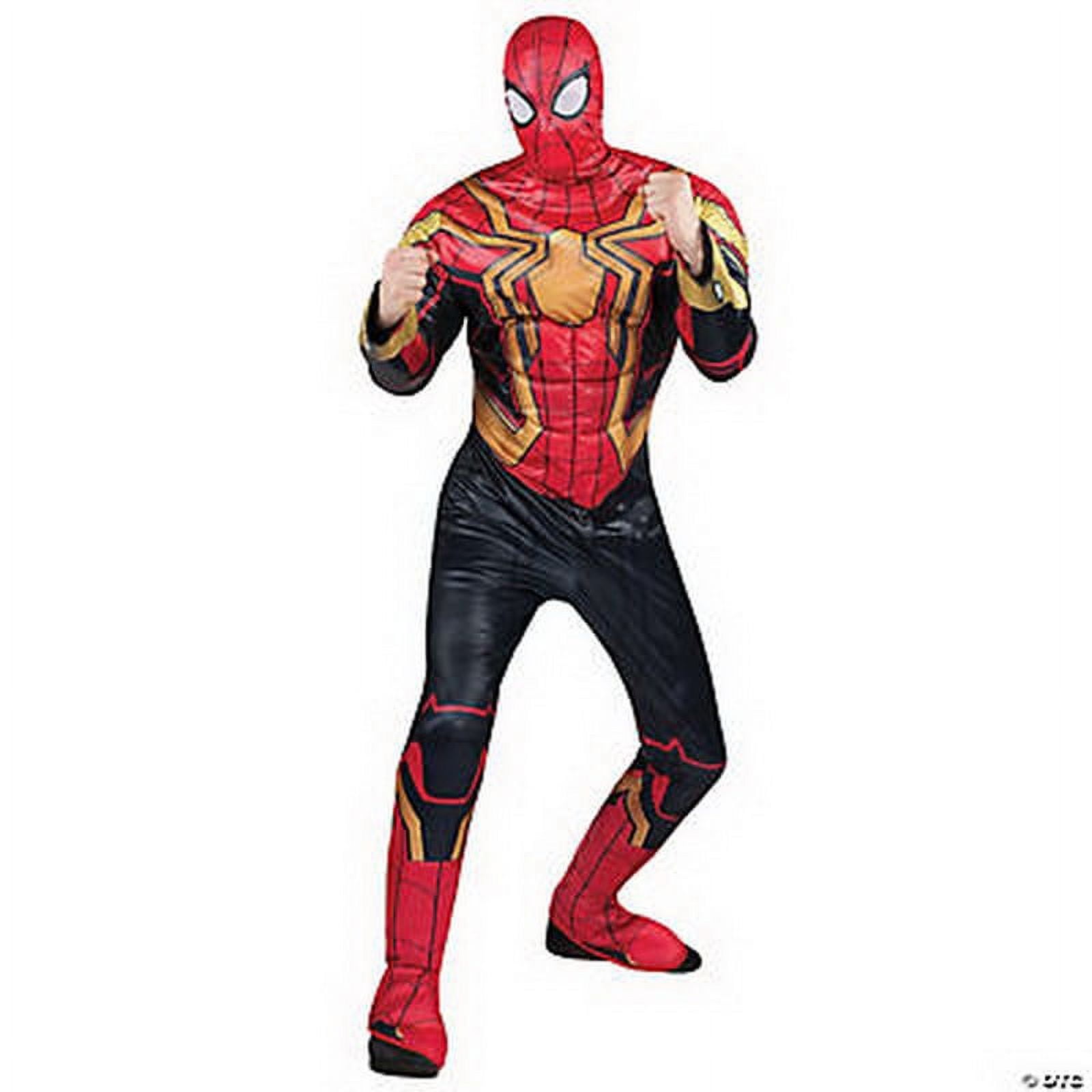 Men's Marvel Avengers Iron Spider-Man Qualux Costume by Jazwares - Size ...