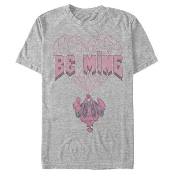 Men's Marvel Be Mine Spiderman T-Shirt