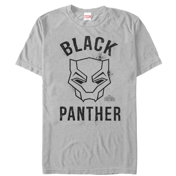 Men's Marvel Black Panther 2018 Classic Graphic Tee Athletic Heather Large