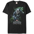 thumbnail image 1 of Men's Marvel Black Panther 2018 Jungle Silhouette Graphic Tee Black 5X Large, 1 of 4
