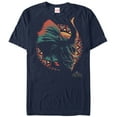 thumbnail image 1 of Men's Marvel Black Panther 2018 Killmonger's Mask  Graphic Tee Navy Blue Large, 1 of 4
