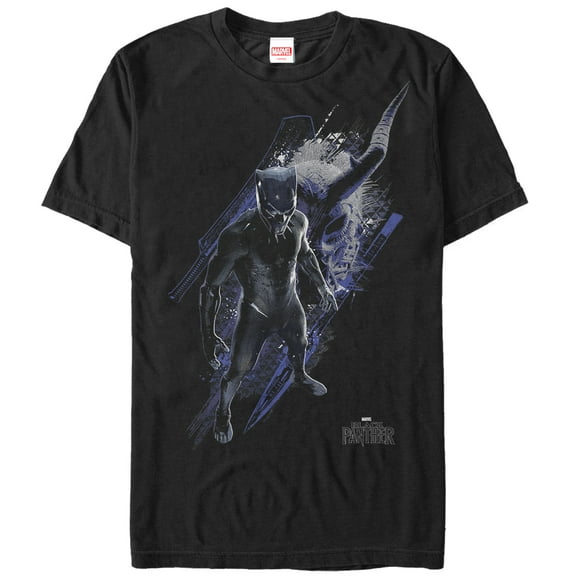 Men's Marvel Black Panther 2018 King  Graphic Tee Black 2X Large
