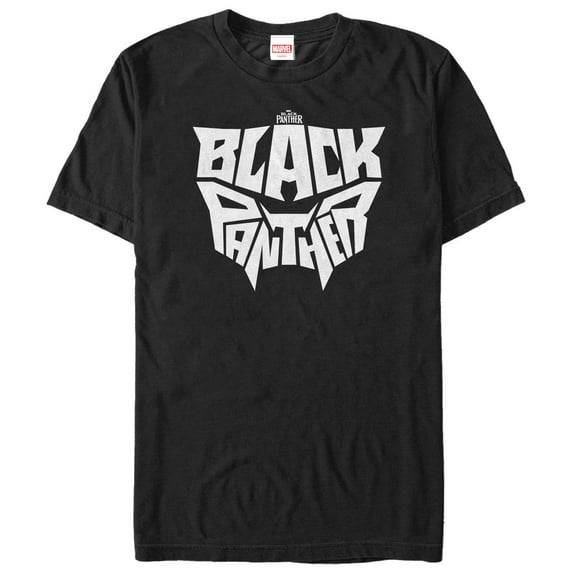 Men's Marvel Black Panther 2018 Light Hidden Mask Graphic Tee Black 2X Large