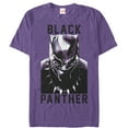 thumbnail image 1 of Men's Marvel Black Panther 2018 Portrait  Graphic Tee Purple Large, 1 of 3