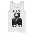 thumbnail image 1 of Men's Marvel Black Panther 2018 Portrait  Tank Top White Large, 1 of 4