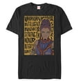 thumbnail image 1 of Men's Marvel Black Panther 2018 Shuri Personality  Graphic Tee Black 3X Large, 1 of 4