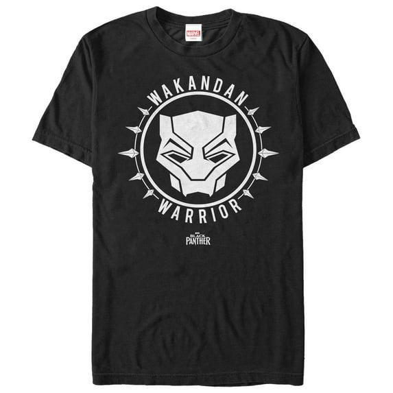 Men's Marvel Black Panther 2018 Wakanda Mask Graphic Tee Black 3X Large