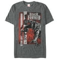 thumbnail image 1 of Men's Marvel Black Panther Lurk Graphic Tee Charcoal Heather 4X Large, 1 of 4
