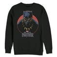thumbnail image 1 of Men's Marvel Black Panther Retro  Sweatshirt Black 3X Large, 1 of 3