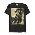 thumbnail image 1 of Men's Marvel Black Panther Throne  Graphic Tee Black Large, 1 of 4