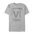 thumbnail image 1 of Men's Marvel Black Panther Vibranium Element  Graphic Tee Athletic Heather Large, 1 of 4