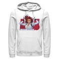 thumbnail image 1 of Men's Marvel Black Widow Avenger Hero  Pull Over Hoodie White X Large, 1 of 3