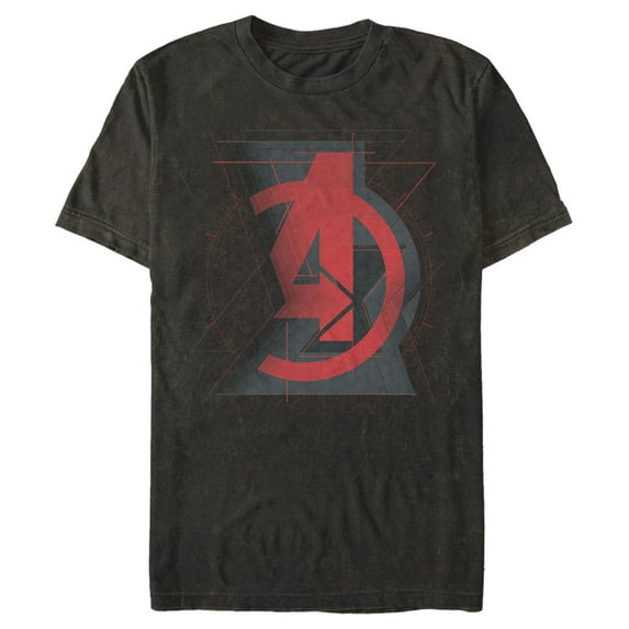 Men's Marvel Black Widow Avenger Logo Graphic Tee Black Medium