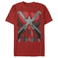 thumbnail image 1 of Men's Marvel Black Widow Guardian Costume  Graphic Tee Red Medium, 1 of 4
