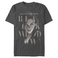 thumbnail image 1 of Men's Marvel Black Widow Romanoff Portrait  Graphic Tee Charcoal 3X Large, 1 of 4