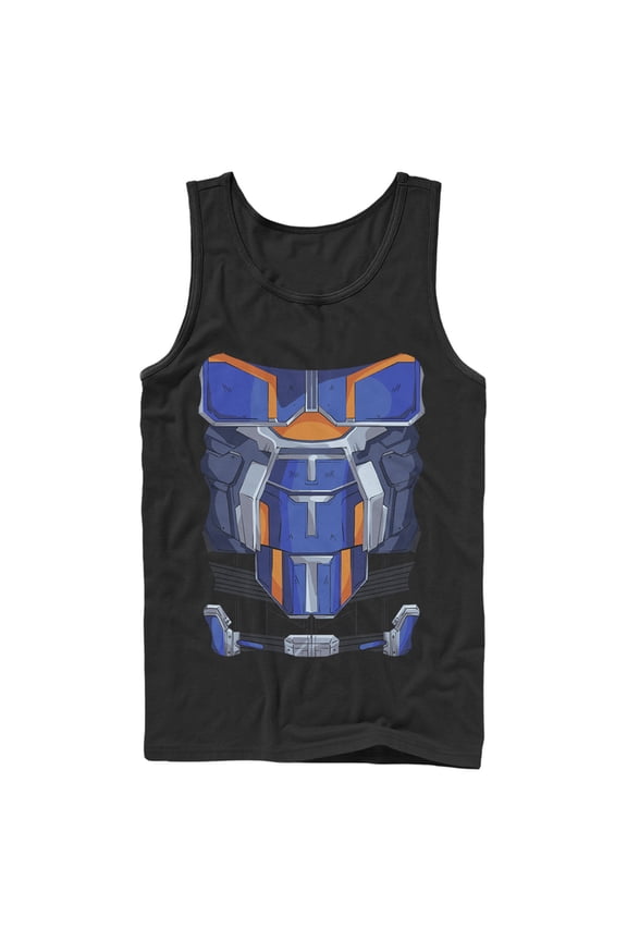 Men's Marvel Black Widow Taskmaster Costume Tank Top Black Medium