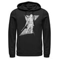thumbnail image 1 of Men's Marvel Black Widow Yelena Grunge  Pull Over Hoodie Black X Large, 1 of 3
