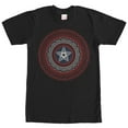 thumbnail image 1 of Men's Marvel Captain America 3D Shield Graphic Tee Black Large, 1 of 4