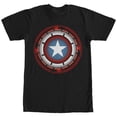 thumbnail image 1 of Men's Marvel Captain America Future Shield  Graphic Tee Black Small, 1 of 4