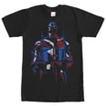 thumbnail image 1 of Men's Marvel Captain America Modern  Graphic Tee Black Large, 1 of 4