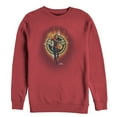 thumbnail image 1 of Men's Marvel Captain Marvel Flame Star Symbol  Sweatshirt Red Medium, 1 of 3