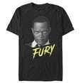 thumbnail image 1 of Men's Marvel Captain Marvel Fury Streak  Graphic Tee Black 3X Large, 1 of 4