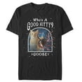 thumbnail image 1 of Men's Marvel Captain Marvel Good Goose Cat  Graphic Tee Black 3X Large, 1 of 4