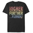 thumbnail image 1 of Men's Marvel Captain Marvel Higher Further Flerken Graphic Tee Black Medium, 1 of 4